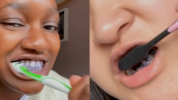 v34 color corrector usage on teeth